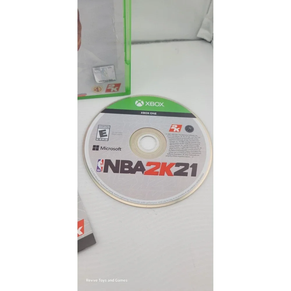 NBA 2K21 (Microsoft Xbox‎ One, 2020) CIB Complete Tested and Working Great Cond.
